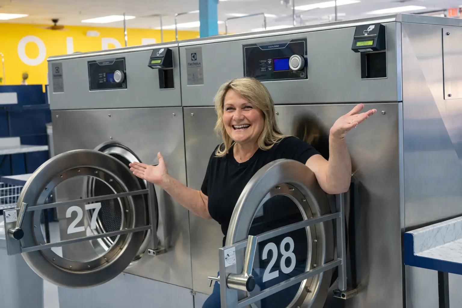 Fresh & Clean Friendly Staff And Modern Washers